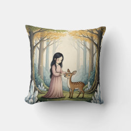 Enchanted Forest Fawn Kussen