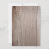 Enchanted Forest Floral Butterfly Green bruiloft Kaart (Achterkant)