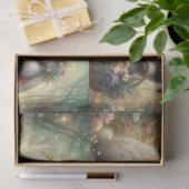 Enchanted Forest Floral Fantasy Konijn Decoupage Tissuepapier (Geschenk)