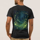 Enchanted Forest Glow Magical Night T-shirt (Achterkant)