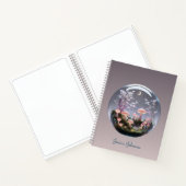 Enchanted Forest Glow met aangepaste naam Notitieboek (Binnen)