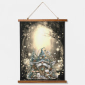 Enchanted Forest Gnome Woodland Animals Hangend Wandkleed (Voorkant)