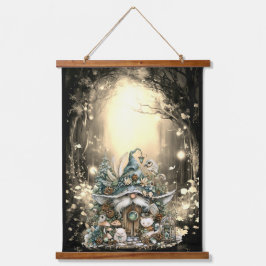 Enchanted Forest Gnome Woodland Animals Hangend Wandkleed