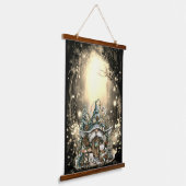 Enchanted Forest Gnome Woodland Animals Hangend Wandkleed (Gebogen)