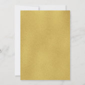 Enchanted Forest Gold Portal bruiloft uitnodiging (Achterkant)