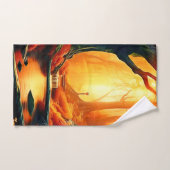 Enchanted Forest Golden Glow Bad Handdoek (Handdoek)