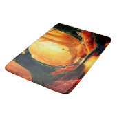 Enchanted Forest Golden Glow Badmat (Gekanteld)