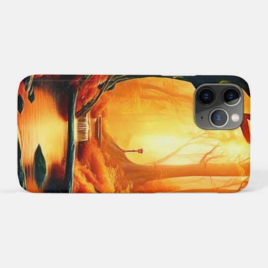 Enchanted Forest Golden Glow Case-Mate iPhone Case (Achterkant (horizontaal))