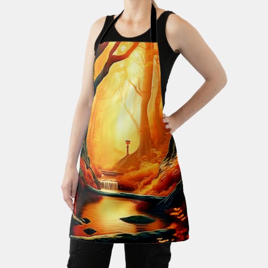 Enchanted Forest Golden Glow Schort (Insitu)