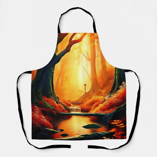 Enchanted Forest Golden Glow Schort (Voorkant)