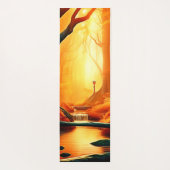 Enchanted Forest Golden Glow Yogamat (Achterkant)