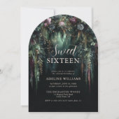 Enchanted Forest Greenery Arch Sprookje Zoet 16 Kaart (Voorkant)