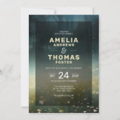 Enchanted Forest grillige sprookjeshuwelijk Kaart (Voorkant)