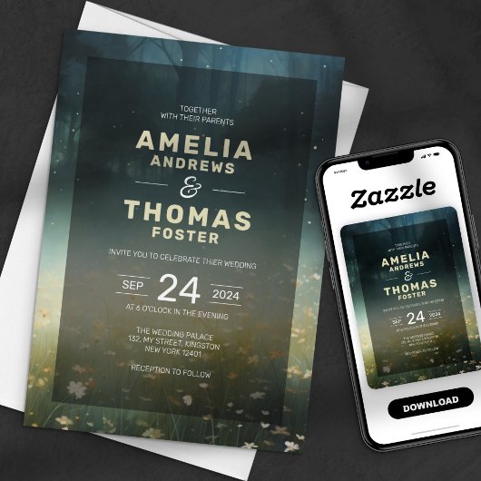 Enchanted Forest grillige sprookjeshuwelijk Kaart