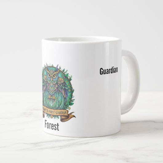 Enchanted Forest Guardian Grote Koffiekop (Voorkant rechts)