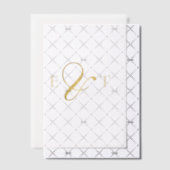 Enchanted Forest Hanging Gold Greenery Wedding Vellum Uitnodigingen (Offset (Uitnodiging))
