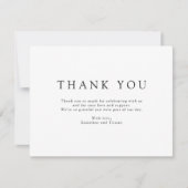 Enchanted Forest Hanging Lanterns Wedding Bedankkaart (Voorkant)