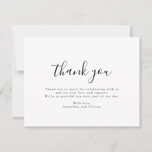 Enchanted Forest Hanging Lanterns Wedding Bedankkaart (Voorkant)