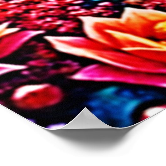 Enchanted Forest Hart van Licht Ontwerp Poster (Hoek)