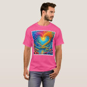 Enchanted Forest Hart van Licht Ontwerp T-shirt (Voorkant volledig)