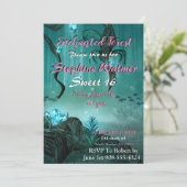 Enchanted Forest Invitations Kaart (Staand voorkant)