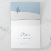 Enchanted Forest Kerstdag Kaart (Binnen)