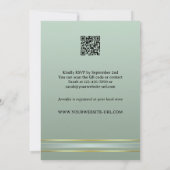 Enchanted Forest Mountain Vrijgezellenfeest Kaart (Achterkant)