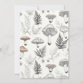 Enchanted Forest Mouse Animal 1st Verjaardag Kaart (Achterkant)