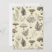 Enchanted Forest Mouse Baby shower Uitnodiging (Achterkant)