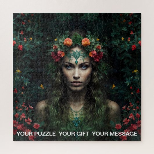 Enchanted Forest Muse Legpuzzel (Verticaal)