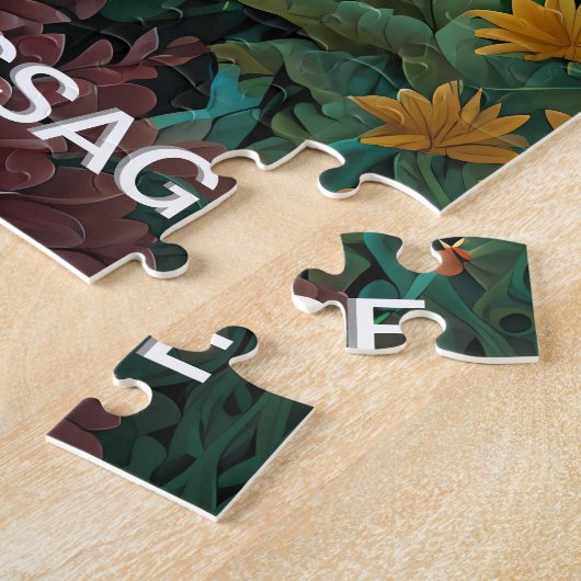 Enchanted Forest Muse Legpuzzel (Zijkant)