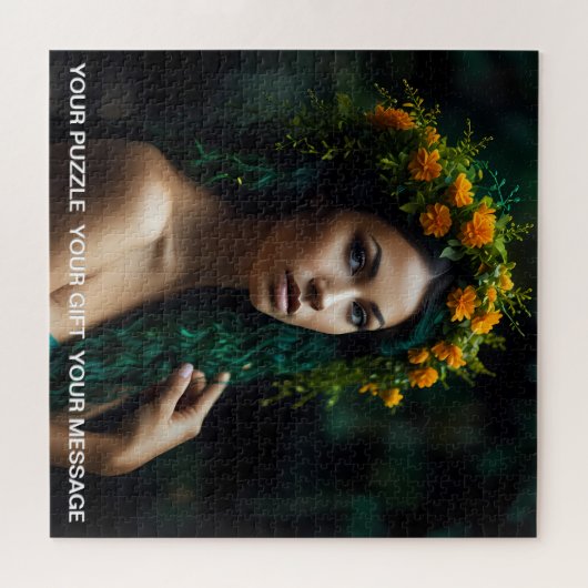 Enchanted Forest Muse Legpuzzel (Horizontaal)