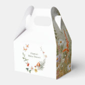 Enchanted Forest Mushroom Baby shower Bedankdoosjes (Achterkant)