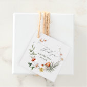 Enchanted Forest Mushroom Baby shower Bedankjes Labels (In situ)