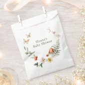 Enchanted Forest Mushroom Baby shower Bedankzakje (Geknipt)