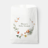 Enchanted Forest Mushroom Baby shower Bedankzakje (Voorkant)