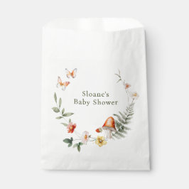 Enchanted Forest Mushroom Baby shower Bedankzakje