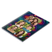 Enchanted Forest Mushroom Family Collage Notitieboek (Linkerzijde)