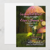 Enchanted Forest Mushroom Kaart (Voorkant / Achterkant)