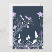 Enchanted Forest Mushroom Second Birthday Kaart (Achterkant)