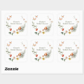 Enchanted Forest Mushroom Vrijgezellenfeest Vierkante Sticker (Vel)