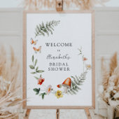 Enchanted Forest Mushroom Vrijgezellenfeest Welkom Poster