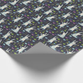 Enchanted Forest: Natuur-geïnspireerd naadloos pat Cadeaupapier (Hoek)