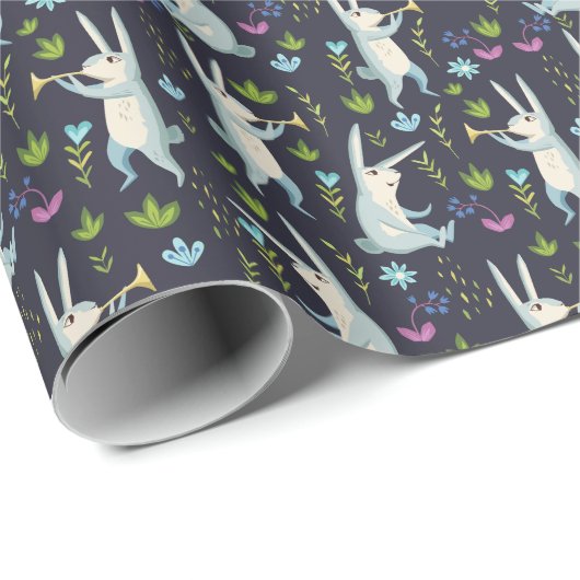 Enchanted Forest: Natuur-geïnspireerd naadloos pat Cadeaupapier (Rol Hoek)