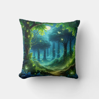 Enchanted Forest-ontwerp Kussen