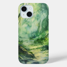 Enchanted Forest Path Telefoonhoesje iPhone 15 Case