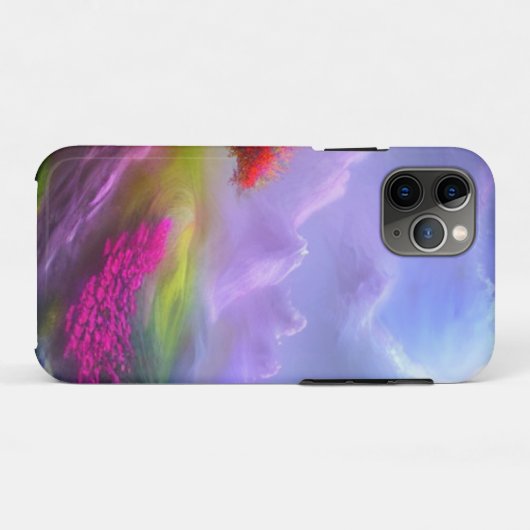 Enchanted Forest Pathway onder maanverlichte hemel Case-Mate iPhone Case (Achterkant (horizontaal))