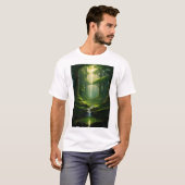 Enchanted Forest Pathway T-shirt (Voorkant volledig)