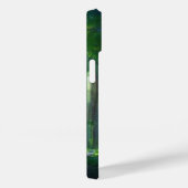 Enchanted Forest Pond met levendig groen Case-Mate iPhone Case (Achterkant / Rechts)
