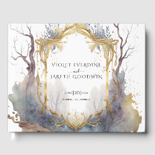 Enchanted Forest Portal Wedding Invitation Gastenboek